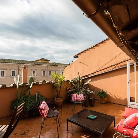 Amazing Penthouse With Private Terrace In Trastevere Roma Ngoại thất bức ảnh