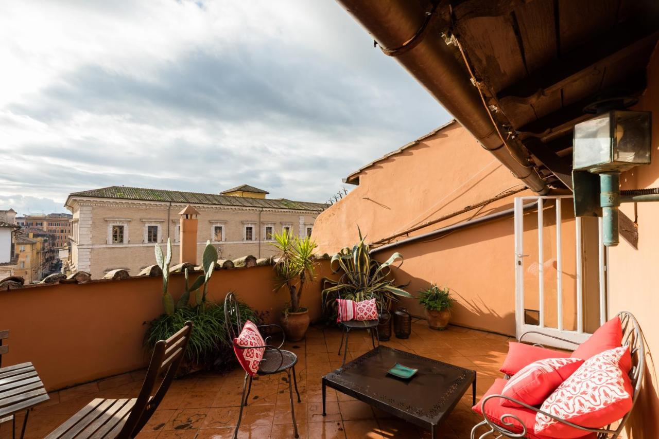 Amazing Penthouse With Private Terrace In Trastevere Roma Ngoại thất bức ảnh